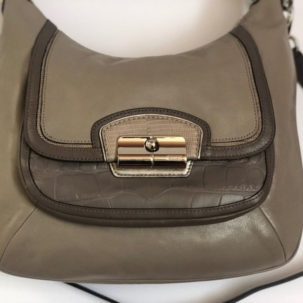 Coach Handbag Crossbody 19310 Kristin Leather Hobo - Picture 11 of 16